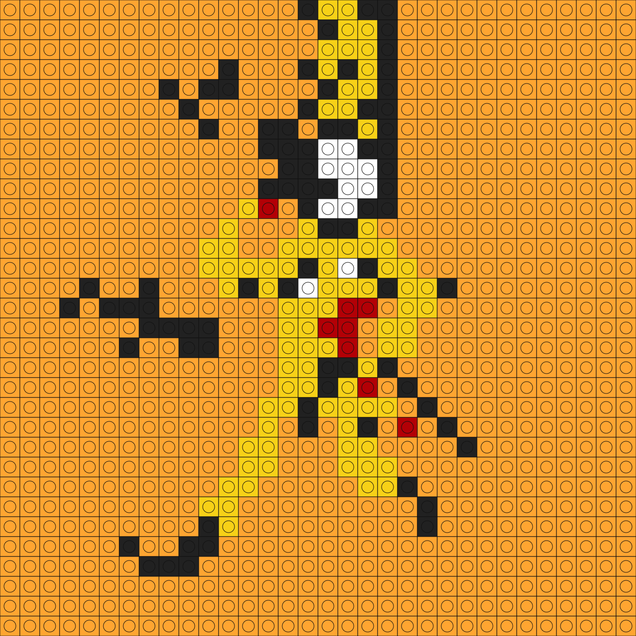 Custom Recency Bias Buildable Brick Art