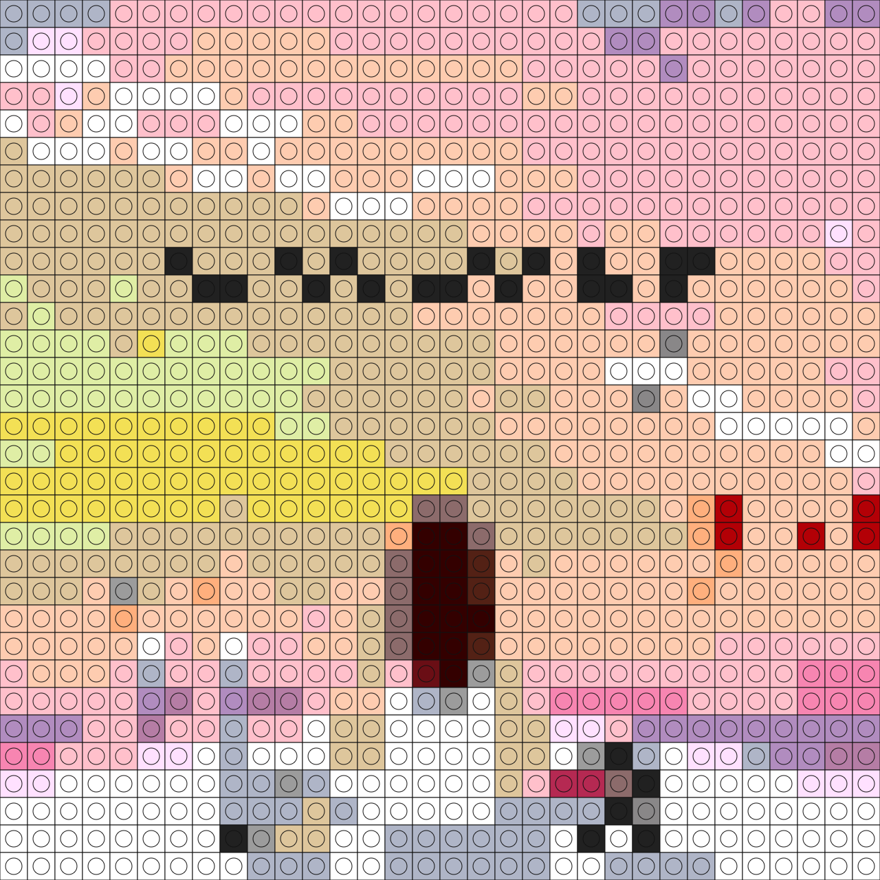 Custom You Should Be Here Buildable Brick Art