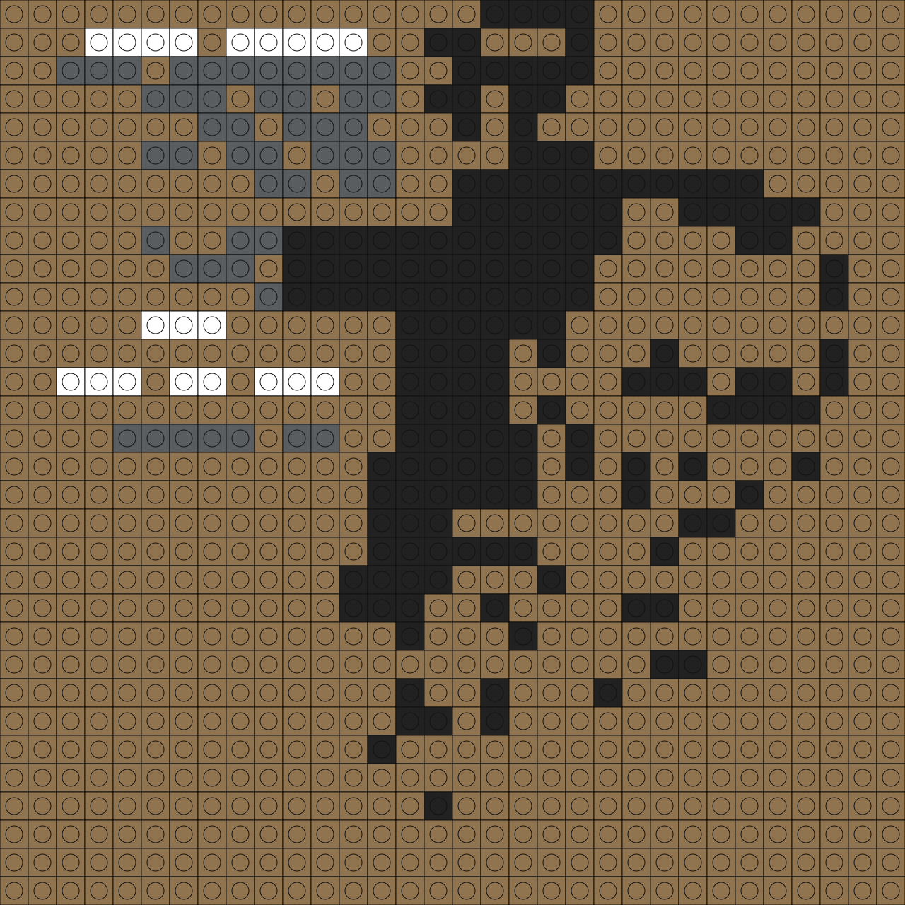Custom World We Knew Buildable Brick Art