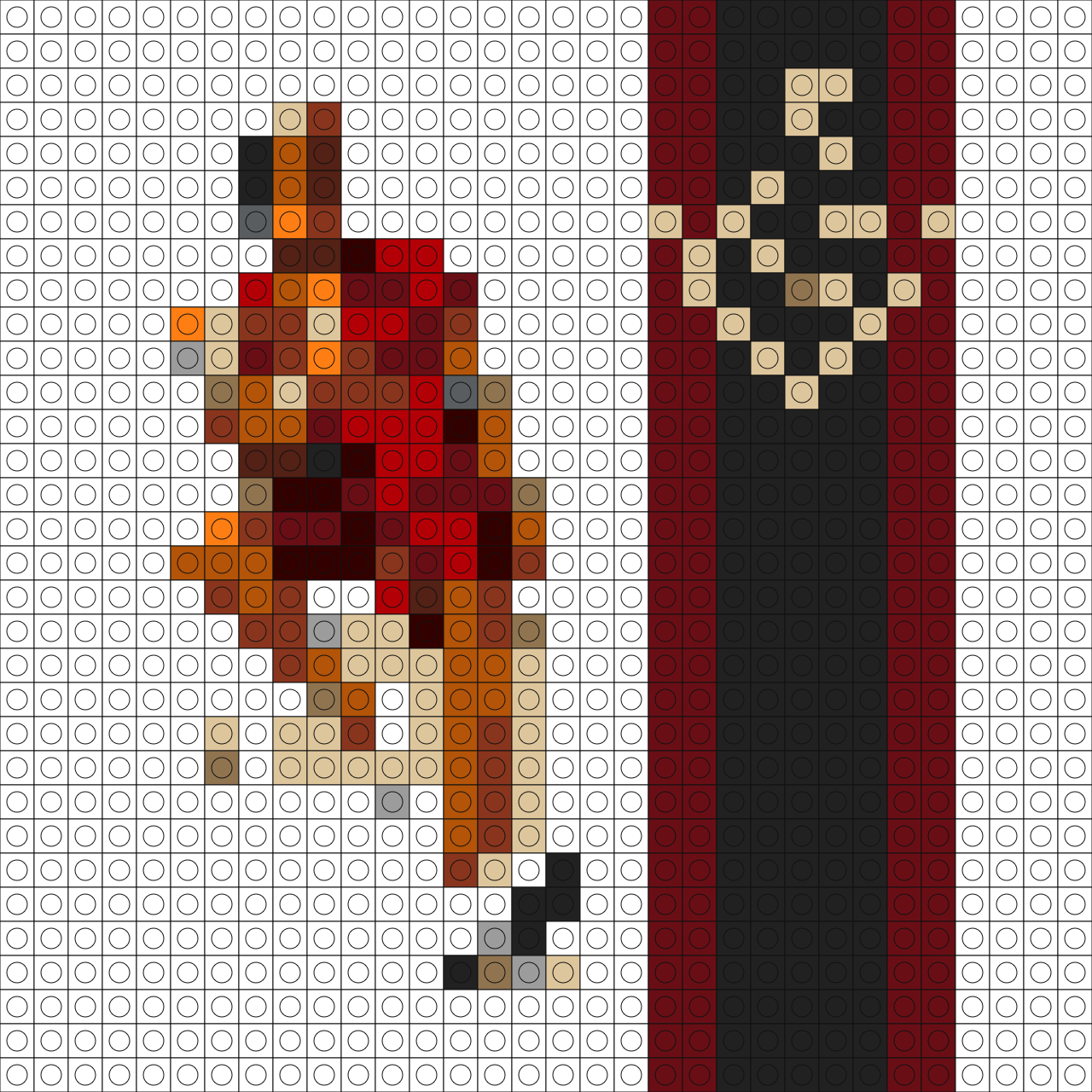 Custom 24k Magic Buildable Brick Art