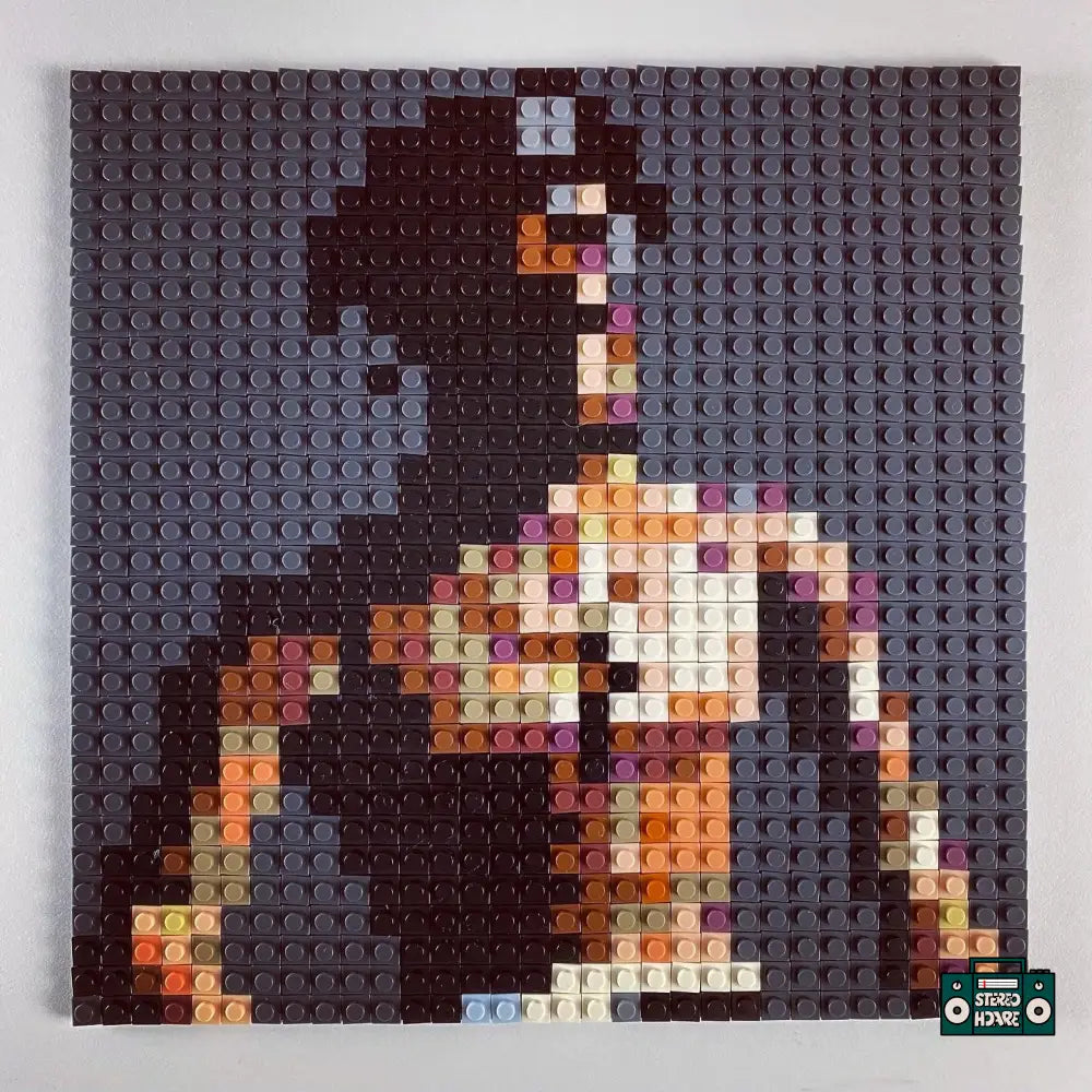 90210 Buildable Brick Art
