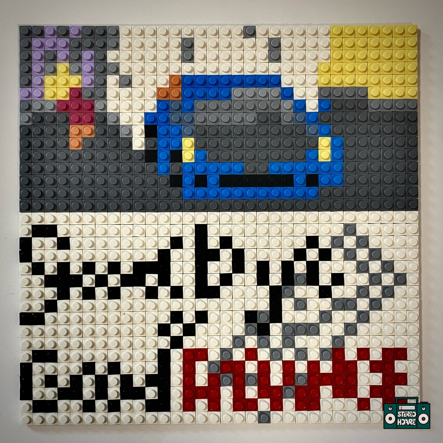 Lucid Dreams Buildable Brick Art