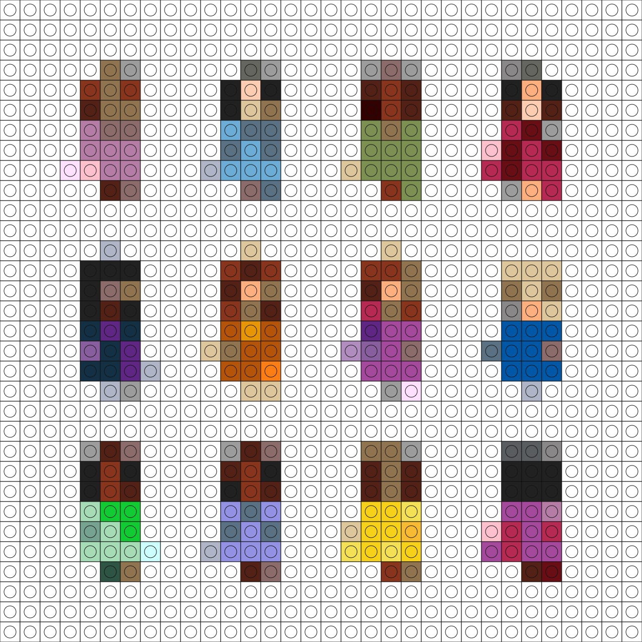 Custom CLB Buildable Brick Art