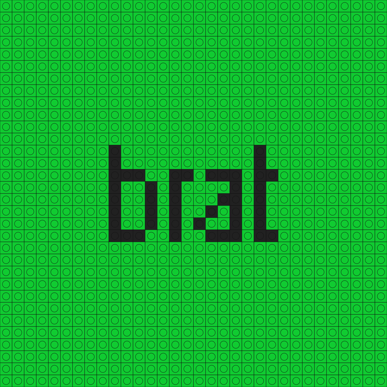 Custom Brat Buildable Brick Art