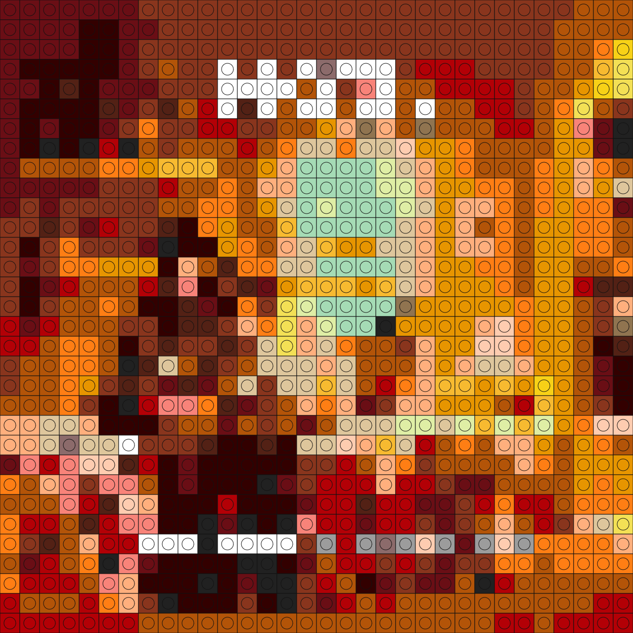 Custom Hurry Up We’re Dreaming Buildable Brick Art