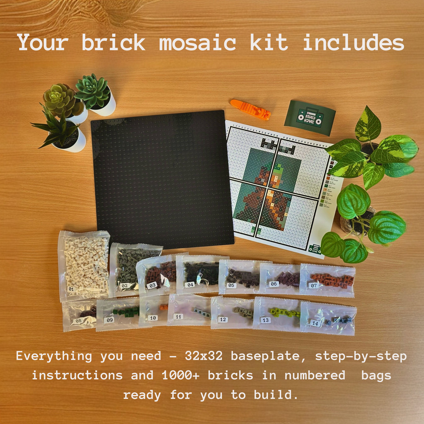 NUEVAYol Buildable Brick Art