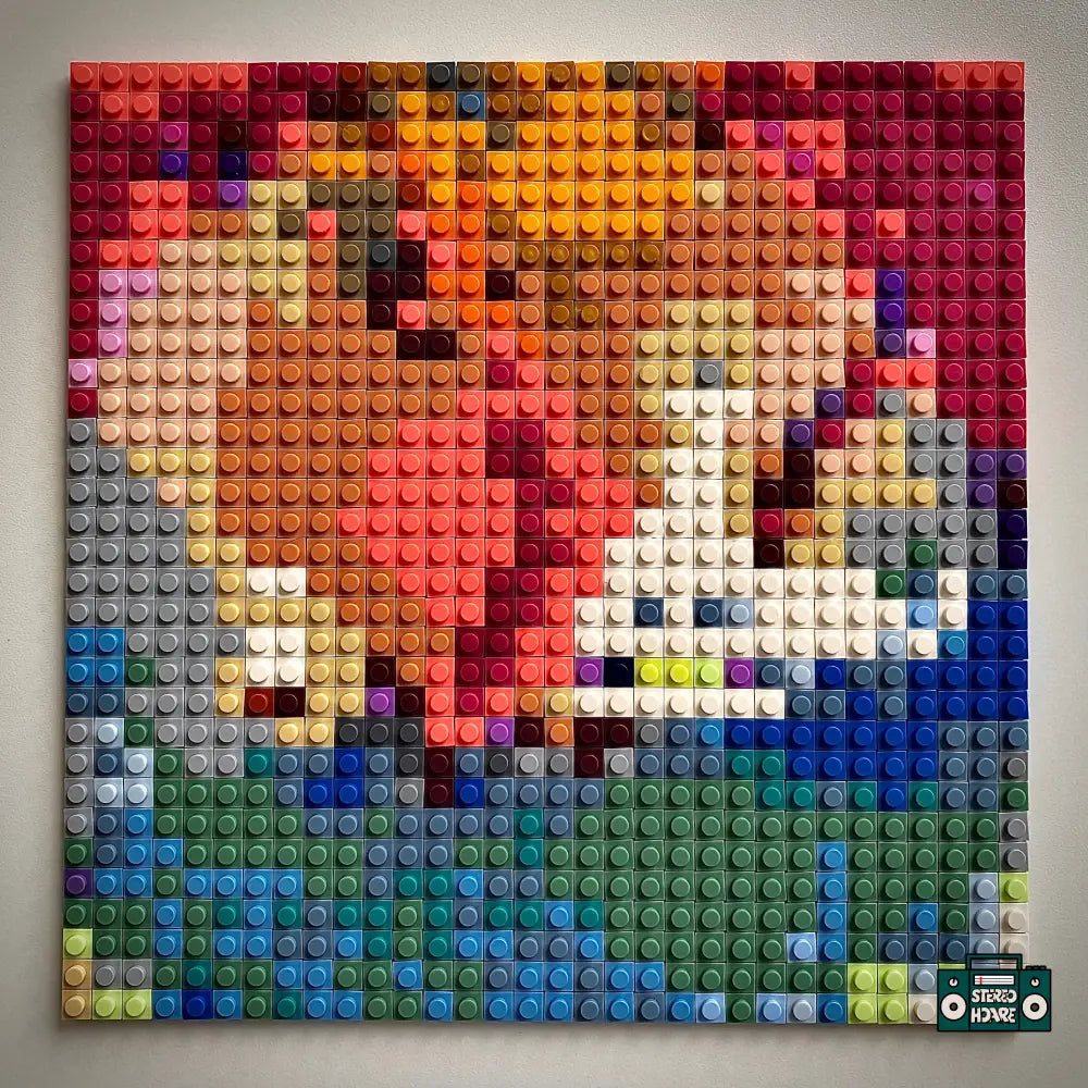 Stereo Hoare Originals - Brick Covers Kids See Ghosts Reborn Buildable Art