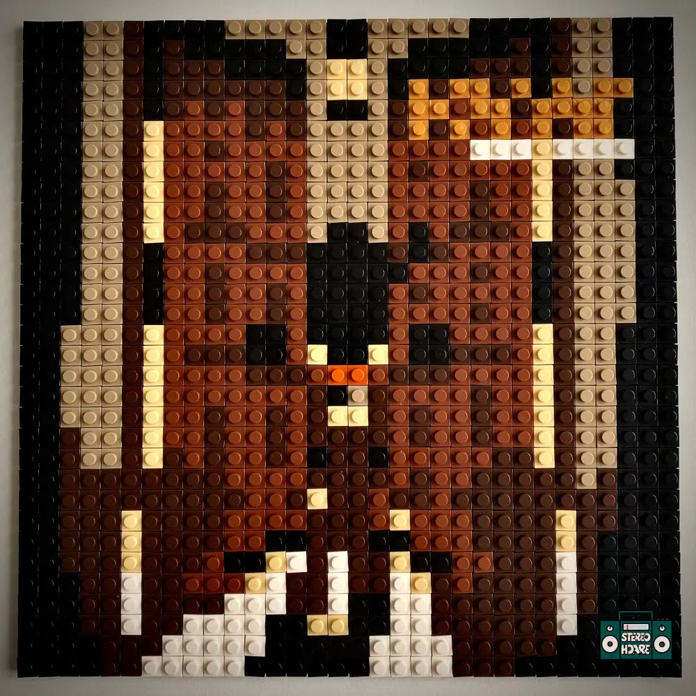 Stereo Hoare Originals - Brick Covers Late Registration Gold Digger Buildable Art