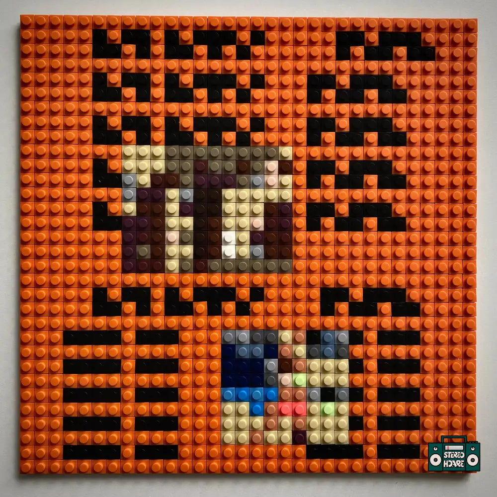 Stereo Hoare Originals - Brick Covers The Life Of Pablo Saint Buildable Art