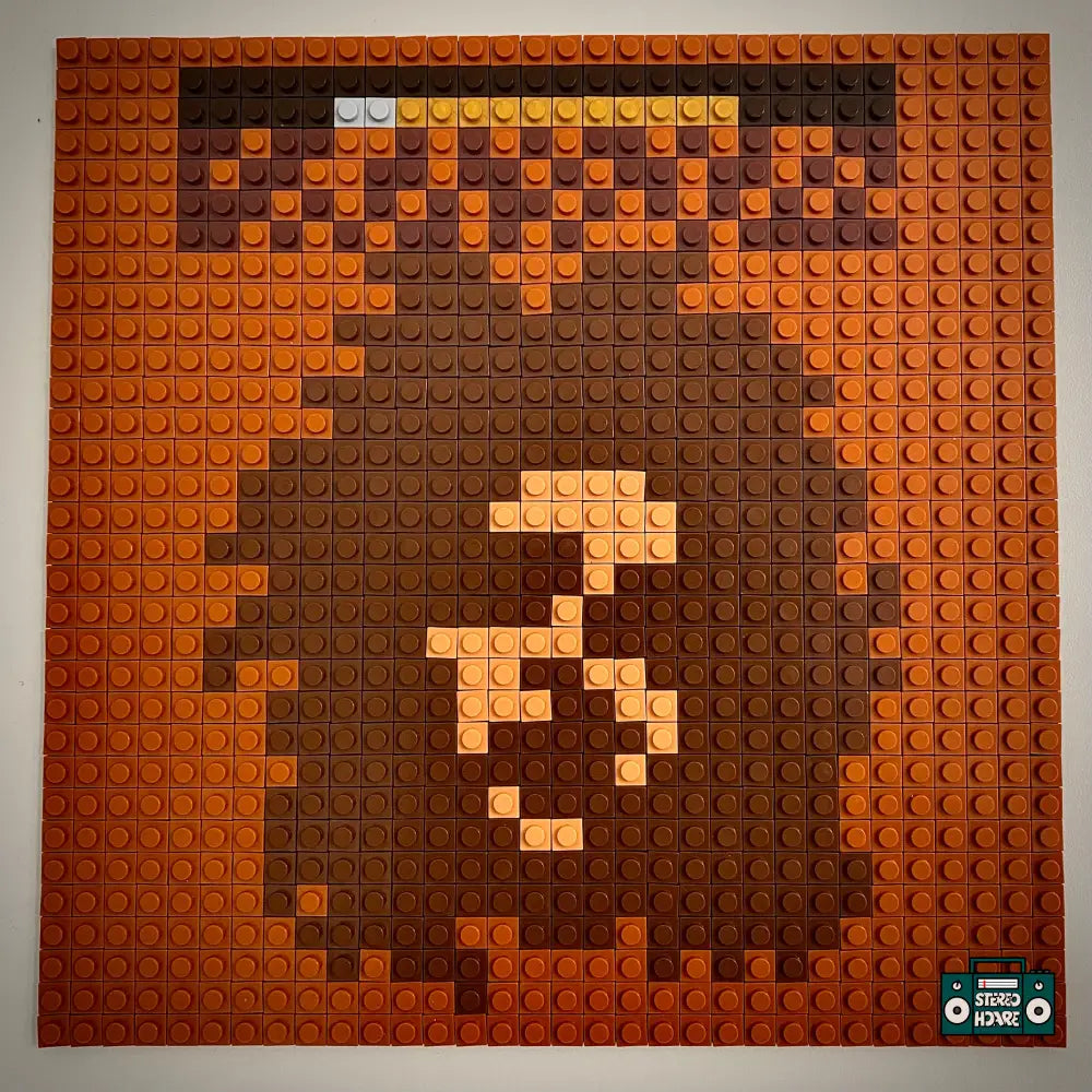 Stereo Hoare Originals - Brick Covers The Miseducation Of Lauryn Hill Doo Wop Buildable Art