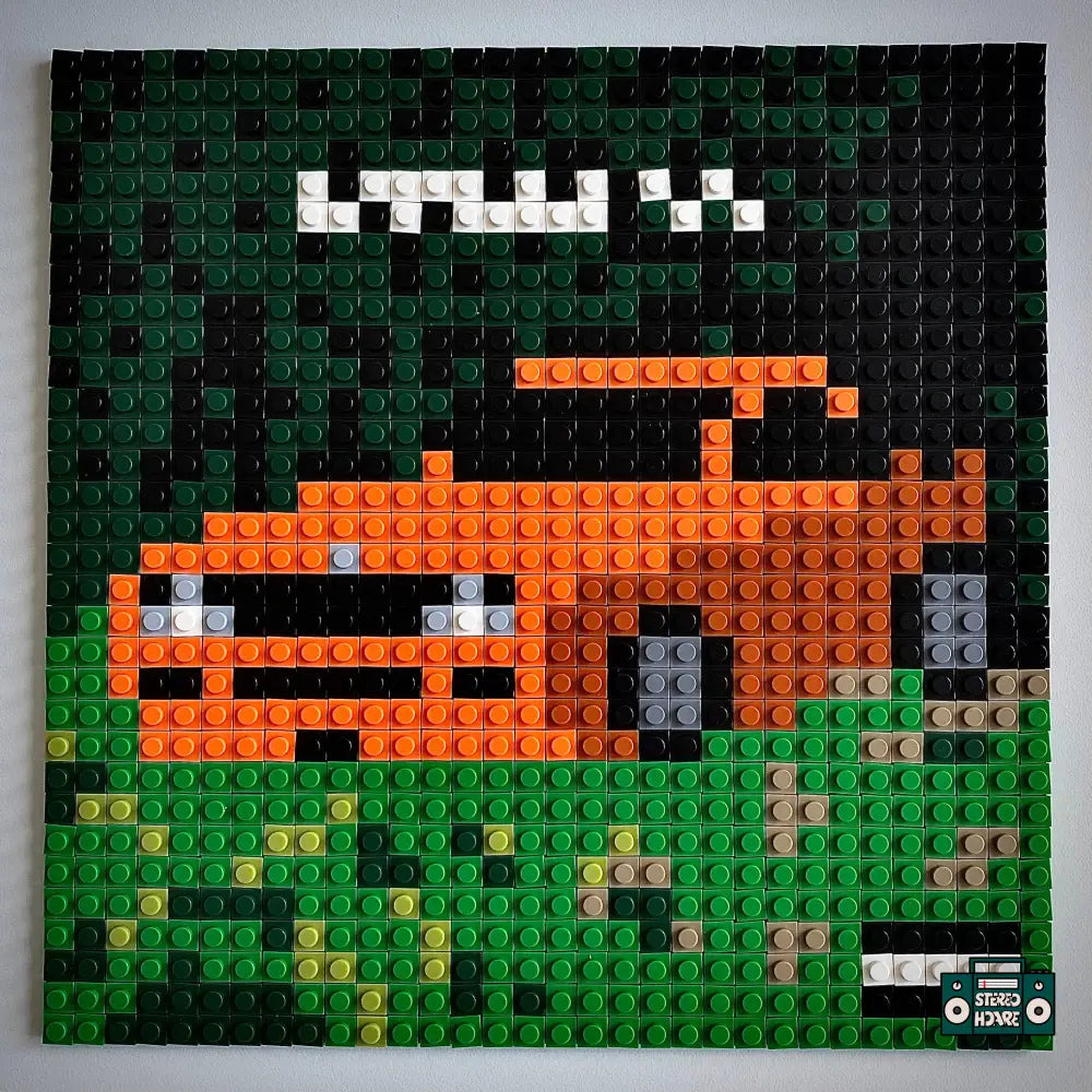 Swim Good Buildable Brick Art