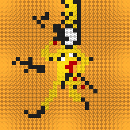 Custom Recency Bias Buildable Brick Art