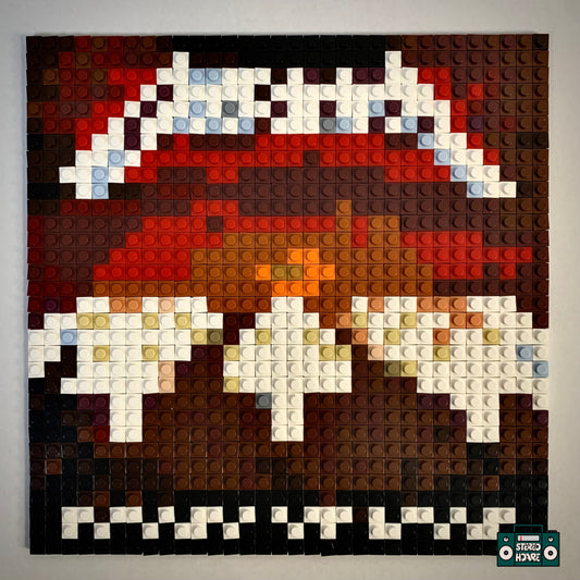 Battery Buildable Brick Art