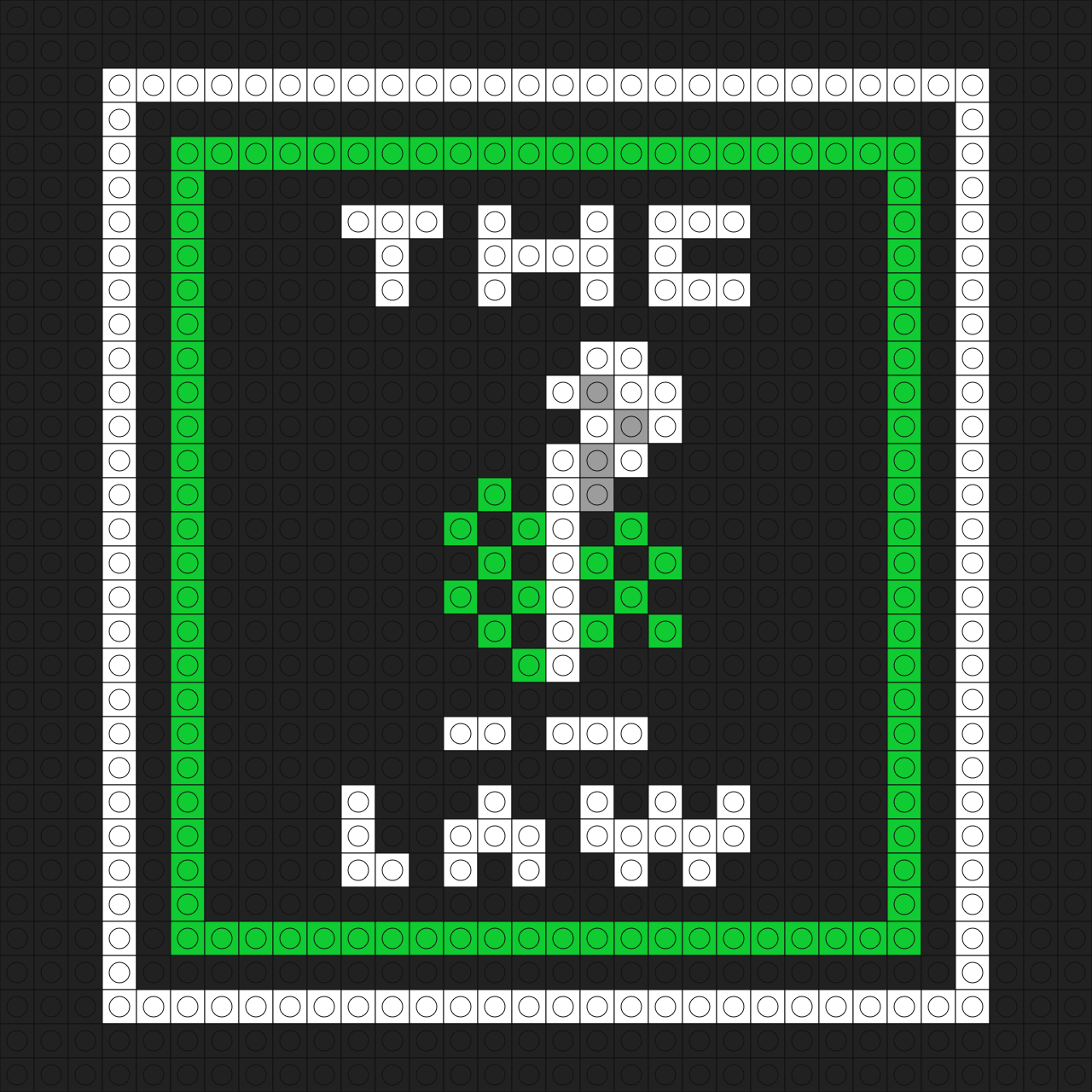 Custom The Law Buildable Brick Art