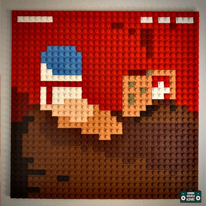 Borderline Buildable Brick Art