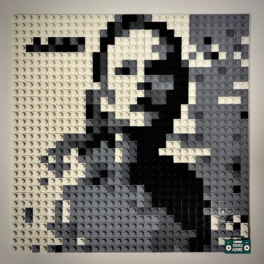 Don’t Blame Me Buildable Brick Art