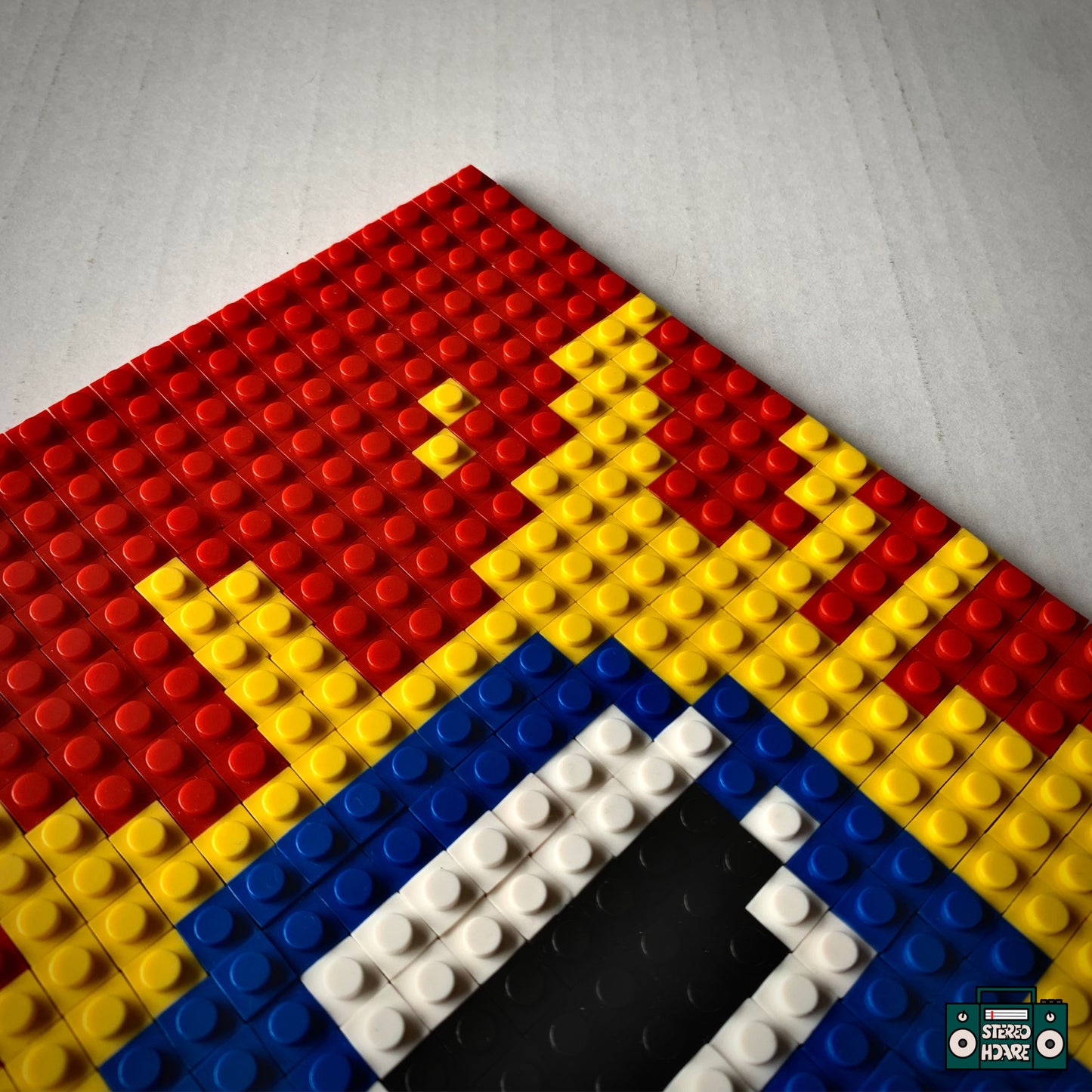 Movin’ On Up Buildable Brick Art