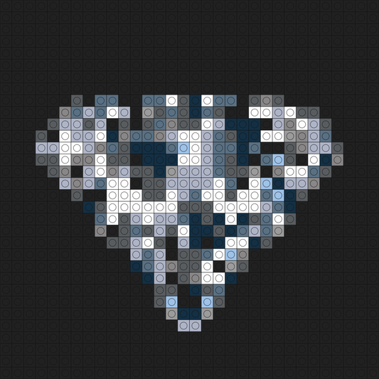 Custom Diamond Buildable Brick Art