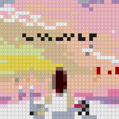 Custom You Should Be Here Buildable Brick Art