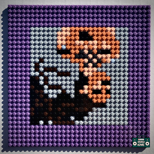 7 Rings Buildable Brick Art