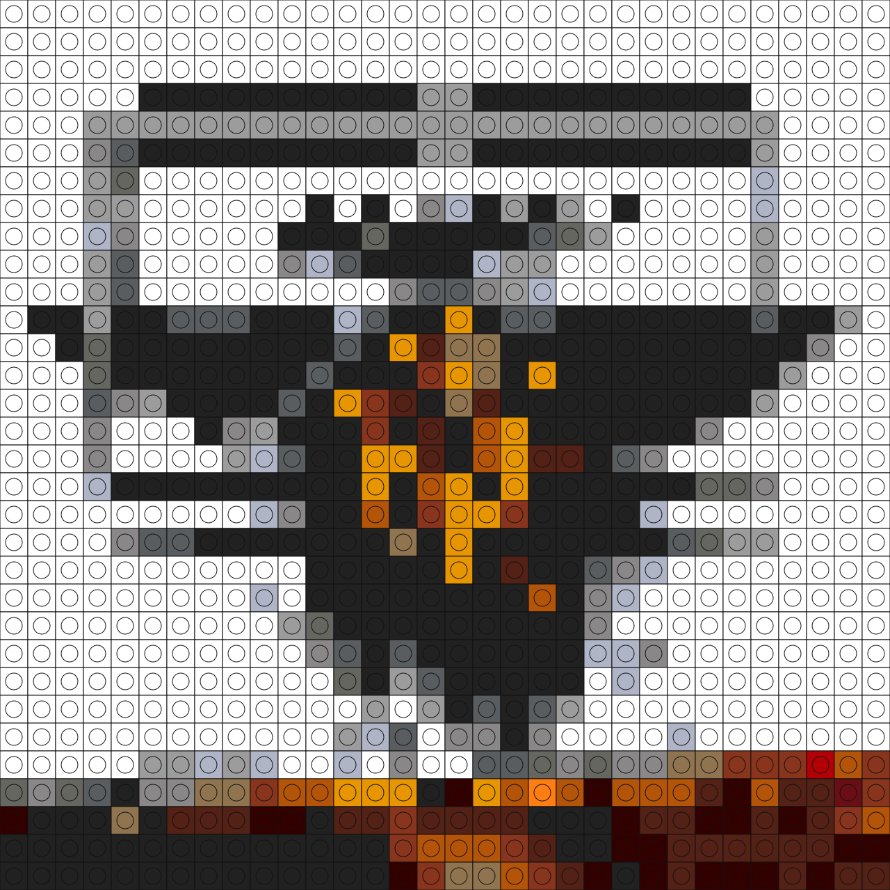 Custom Prodigy Buildable Brick Art – Stereo Hoare