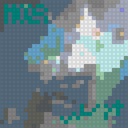 Custom Wasteland Buildable Brick Art