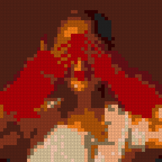Custom Eternal Sunshine 48x48 Buildable Brick Art