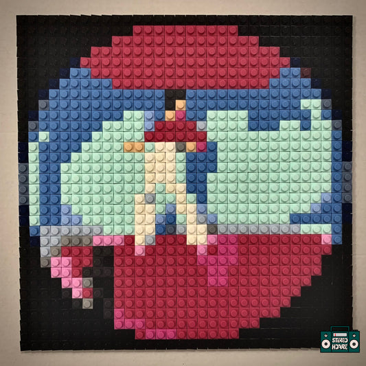 Watermelon Sugar Buildable Brick Art