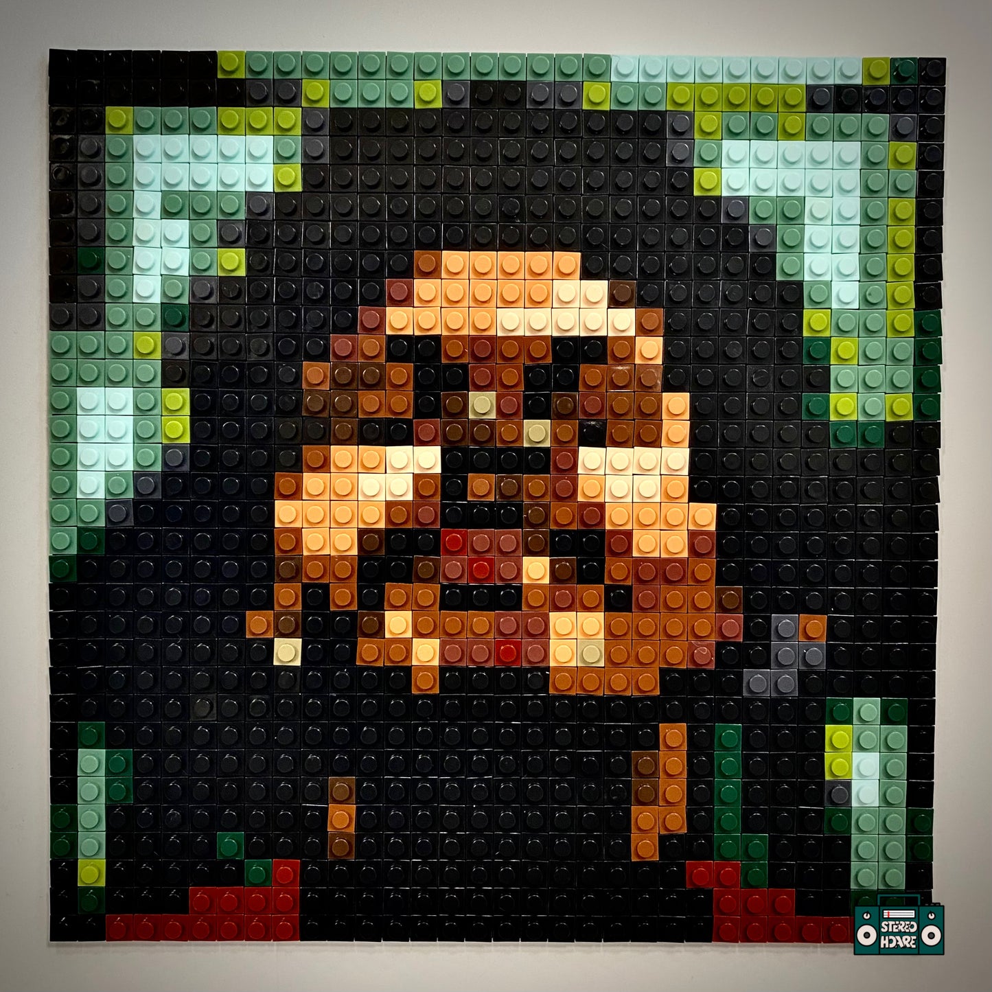 Blinding Lights Buildable Brick Art