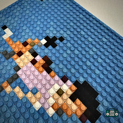 Drop Dead Buildable Brick Art