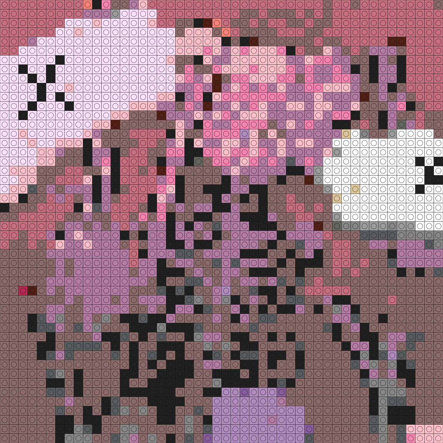 Custom Clipse 48x48 Buildable Brick Art