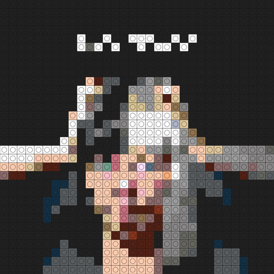 Custom Sia Buildable Brick Art