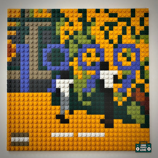 Survival Tactics Buildable Brick Art