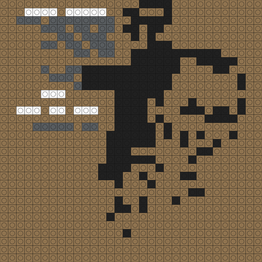 Custom World We Knew Buildable Brick Art