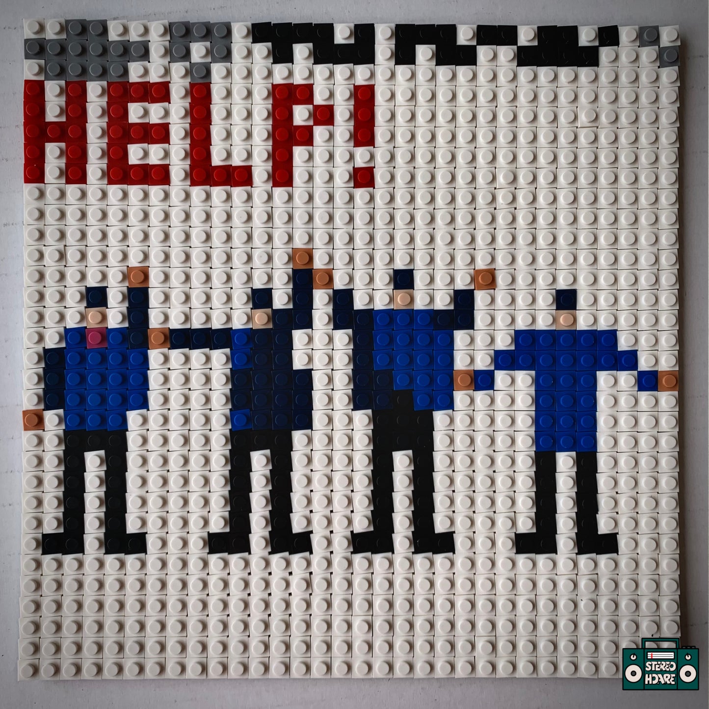 Yesterday Buildable Brick Art