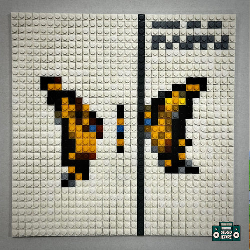Ignorance Buildable Brick Art