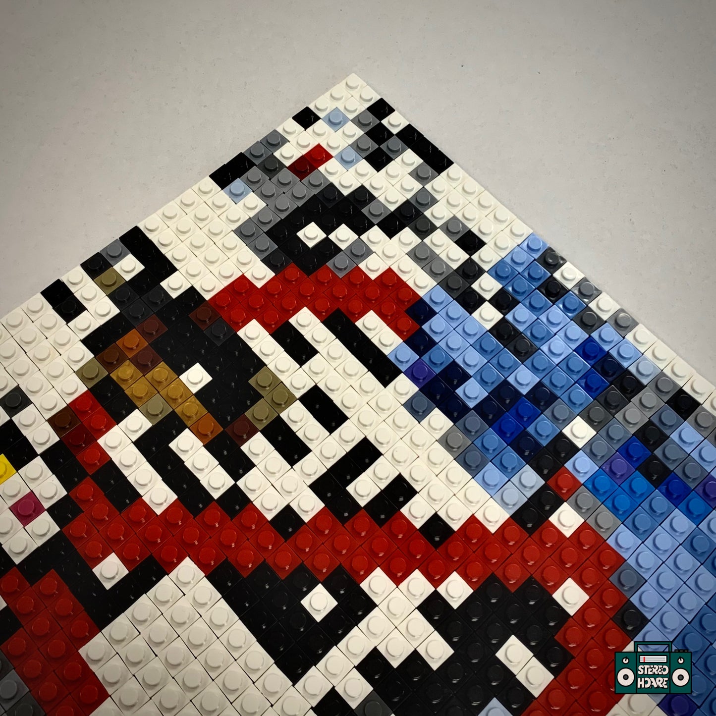 Punk Rocky Buildable Brick Art