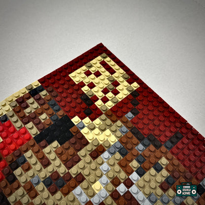 Many Men Buildable Brick Art
