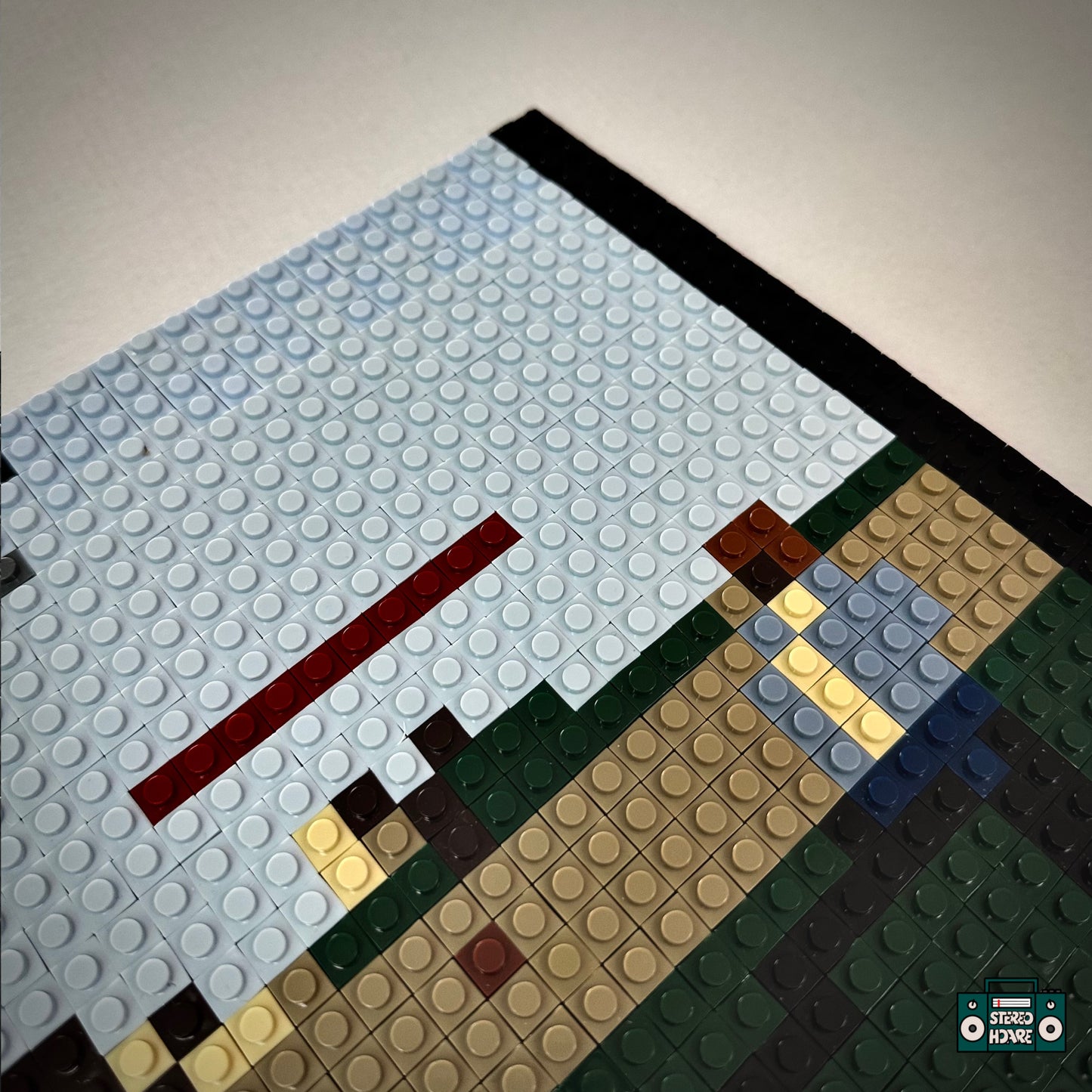 Open The Gate Buildable Brick Art