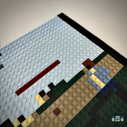 Open The Gate Buildable Brick Art