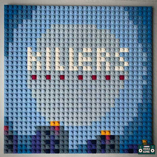 Mr Brightside Buildable Brick Art