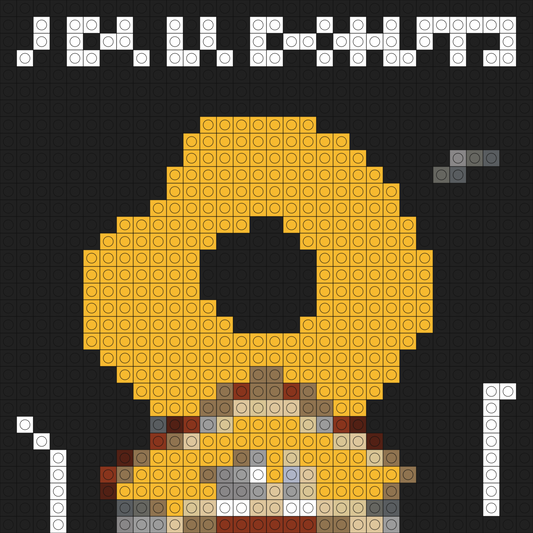 Custom Donuts Buildable Brick Art