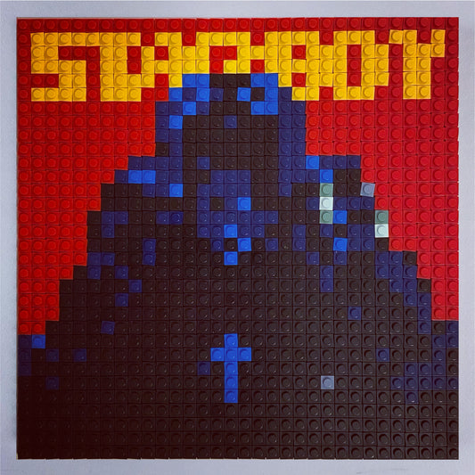 Starboy - The Weeknd Brick Album Cover