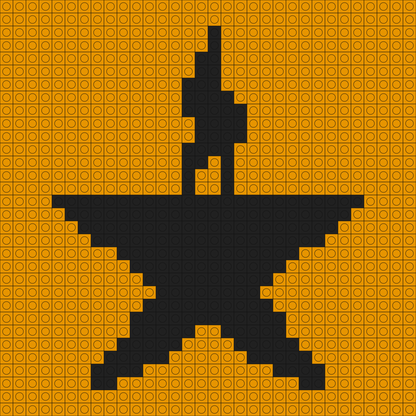 Custom Hamilton Buildable Brick Art