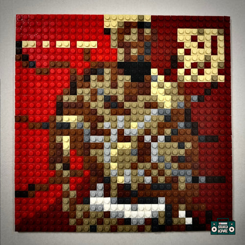 Many Men Buildable Brick Art