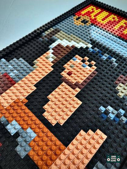 Pulp Briction Buildable Brick Art