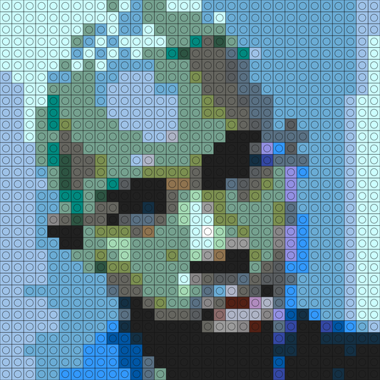 Custom Jamie Buildable Brick Art