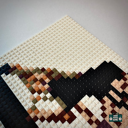 Manchild Buildable Brick Art