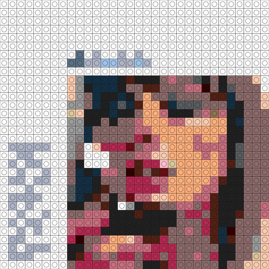 Custom Midnights Buildable Brick Art
