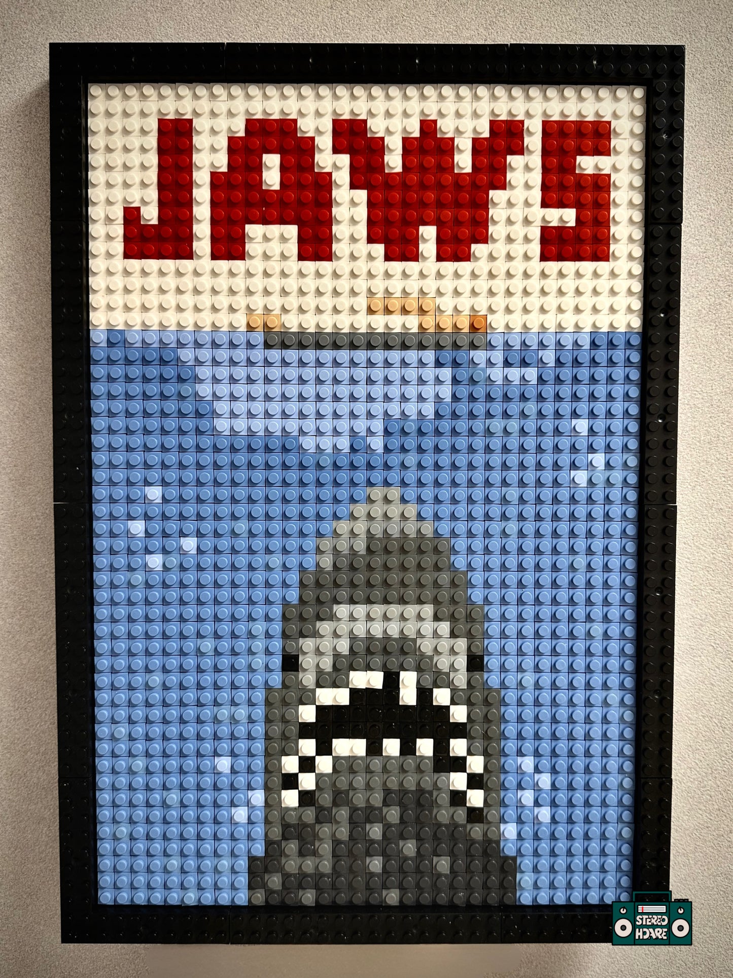 Bigger Boat Buildable Brick Art